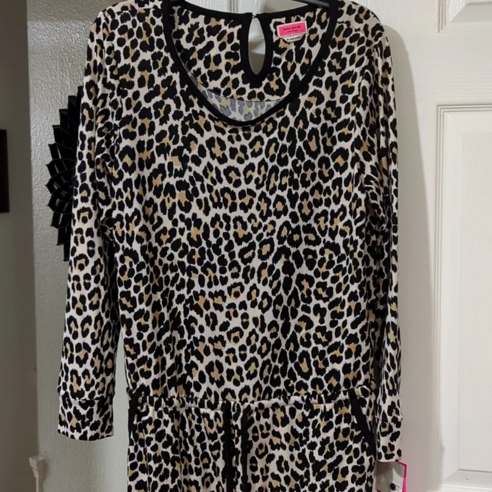 NWT KATE SPADE CHEETAH MEDIUM LOUNGING ROMPER